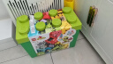 乐高（LEGO）积木拼装得宝10914 豪华缤纷大绿桶大颗粒积木桌儿童玩具生日礼物 实拍图