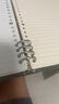 得力大号活页本60张笔记本文具不硌手8孔活页纸外壳加厚方格可拆卸替芯横线简约大学生考研错题作业本 【横线款】B5/8孔 黑色240页 实拍图