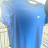 特步（XTEP）儿童童装男女童短T夏季吸湿透气速干薄款凉感百搭运动休闲短袖T恤 皇家蓝【9005】 130 cm 实拍图