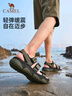 骆驼（CAMEL）夏季户外魔术贴凉鞋男女溯溪涉水速干沙滩鞋子F14B162007 实拍图