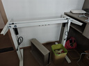 木藝生电动升降架子桌腿双电机可调节升降电脑桌站立支架办公书桌桌子腿 双电机正装大功率白适1-1.8米板 加厚钢架 实拍图