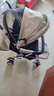 豪威 婴儿车可坐可躺轻便双向单手一键折叠便携新生儿bb小孩手推车 卡其色-旗舰款-单向-可坐可躺 实拍图