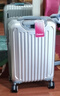 Diplomat外交官行李箱时尚男女商务旅行可登机轻便拉杆箱可扩充TC-667系列 经典条纹银 20英寸 -适用短途【可登机】 实拍图