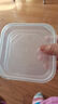 冰箱冻肉盒收纳盒带盖分类格冰淇淋不串味密封厨房透明盒子 1个装x650ML 实拍图