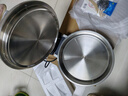 利仁（Liven）小钢人不锈钢电饼铛家用0涂层38mm加深1800W双面加热电饼档烙饼专用锅无涂层电煎锅早餐机LR-B3097 实拍图