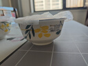 陶瓷冰箱保鲜碗饭盒微波炉专用带盖便当盒密封碗上班族泡面碗 6寸卡通图案随机 实拍图