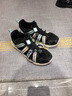 安踏儿童运动鞋男大童2025夏季透气抽绳一脚蹬溯溪沙滩鞋A12526901 实拍图