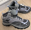 迪卡侬（DECATHLON）鞋男女登山鞋户外防水防滑春秋高帮靴QUS MH100-NEW 女款-柏油灰-2025年新 36 实拍图