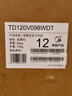 小天鹅（LittleSwan）滚筒洗衣机全自动家用 带烘干洗烘一体【TD120V098WDT】 12公斤 超薄 家电国家补贴20% 以旧换新 实拍图