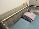 M-CASTLE床围栏婴儿童床上挡板宝宝床边防摔床护栏三面拼接防夹防掉床围挡 银河灰 单面装 1.5米 实拍图