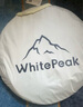 WhitePeak户外更衣帐移动厕所帐篷洗澡淋浴钓鱼摄影帐篷自驾多功能便携折叠 实拍图