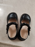 富罗迷女童皮鞋春秋季新款方口透气软底单鞋儿童校园演出鞋 黑色 29  实拍图
