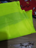 欧汉 反光背心马甲反光衣环卫施工人黄荧光服交通驾驶员安全服 荧光黄布灰条 实拍图