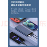 小米（MI）移动电源充电宝10000mAh大容量 22.5W Type-C双向快充户外移动电源可上飞机多口输出 适用华为苹果 黑色 实拍图