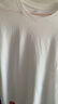 宜而爽【100%全棉 5A抑菌】T恤男士打底汗衫罗纹宽松纯棉内衣大码老头衫 实拍图