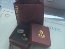 老凤祥黄金吊坠女士足金福袋项链钱袋挂坠生日情人节礼物送女友老婆 京速达【聚财福袋】吊坠约1.3g 赠银链 实拍图