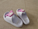 猪爸爸儿童拖鞋女童夏季2025新款室内防滑6-12岁三丽鸥宝宝亲子拖鞋紫17 实拍图