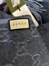 GUCCI 古驰 Gucci围巾 男女情侣款羊毛双G时尚长款围巾 深蓝色 570603 3G200 4068 实拍图