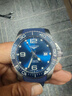 浪琴（LONGINES）【二手99新】浪琴康卡斯系列男表潜水运动防水系列自动机械男士腕表二手奢侈品腕表 【全套陶瓷圈】蓝盘胶带 L3.781.4.96.9 实拍图