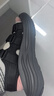 骆驼户外凉鞋女简约三段式魔术贴厚底休闲凉鞋 L25M162015 黑色 37  实拍图