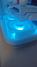 骨伽 灵镜V2 PRO 正叶白色12cm机箱风扇 ARGB/5V3P神光同步/小4P-PWM调速/液压轴承/标配减震垫 实拍图