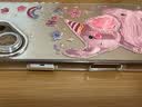 杜梵纳 羽纱Happy小飞象适用苹果16手机壳新款iPhone16闪粉带镜头膜16promax防摔15硅胶保护套14高级感13 闪钻镜头-[小飞象羽毛银] iPhone 16 实拍图