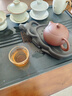 京东京造 宜兴紫砂壶手工【原矿紫泥】煮茶泡茶壶茶具 西施壶210ml礼盒装 实拍图
