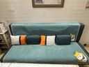 品上凯迪斯 现代简约多功能沙发床两用可折叠沙发床客厅沙发小户型懒人沙发 【新款猫抓皮】藏蓝 【炫彩乳胶款】升级2.0米长1.2米宽2扶手2腰枕 实拍图