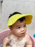 马博士婴儿洗头帽宝宝加厚可调节护眼护耳洗发浴帽0-8岁儿童洗头帽 【EVA款】黄色熊猫洗头帽 实拍图