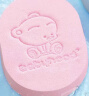世纪宝贝（babyhood）儿童洗澡海绵搓澡神器 宝宝搓澡巾 婴儿洗澡神器沐浴绵 710两个装 实拍图