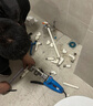海尔（Haier）【小红花DR7】60升电热水器 小蓝瓶净肤浴 JH7旗舰款 免换镁棒3300W变频节能速热大水量家用储水式 实拍图
