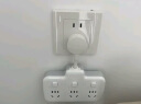 公牛（BULL）柔性转换插头/品字形一转四插座/无线转换插座/电源转换器 适用于卧室、厨房 4位分控 GN-97223 实拍图