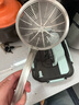 美厨（maxcook）全304不锈钢漏网漏勺 过滤网勺细网面粉筛火锅捞勺16cm MCCU0420 实拍图