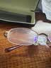 依视路（ESSILOR）钻晶A4单光眼镜片现片1.55非球防蓝光双面双面防UV配镜1片送镜布 实拍图