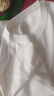 拇指白小T一代纯棉短袖T恤男女春夏休闲小白丅百搭打底衫 皓白女款 XL  实拍图