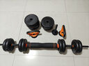 飞尔顿（FEIERDUN）哑铃男杠铃可调节哑铃片健身训练器材家用组合套装旗舰升级款30KG 实拍图