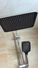 四季沐歌（MICOE）淋浴花洒套装卫浴精铜龙头增压防烫花洒全套喷头淋浴器 【方形颜值款】三功能/星空顶喷 实拍图