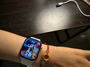 Apple/苹果 Watch Series 10 智能手表GPS款42毫米玫瑰金色铝金属表壳淡桃粉色运动型表带M/L MX1V3CH/B 实拍图