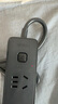 公牛（BULL）20W PD苹果快充插座/插线板/插排/接线板 Type-c+USB+3插孔 全长1.8米黑色 GNV-UU4203总控开关 实拍图