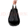 利得 背心垃圾袋黑色50*60cm90只单面1.2丝大号加厚可降解垃圾袋 实拍图
