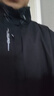 罗蒙（ROMON）夹克男士秋冬季外套纯色立领百搭行政商务休闲商务男装ii6黑色2XL 实拍图