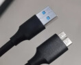 绿联 Type-C转Micro USB3.0硬盘数据连接线 适用Mac笔记本电脑接移动硬盘高速连接线 1米 20103 实拍图