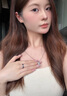 珍尚银【中国黄金授权】足银项链女2025新款生日礼物轻奢高级送女友 甜心之恋 【999足银】 实拍图
