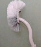 新款日式S型长柄马桶刷无死角中性毛洁厕刷马桶卫生间马桶刷 2个装【送2个挂钩】 实拍图