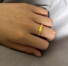 周生生黄金戒指Amore足金开口戒女款 求婚78036R计价3.55克 实拍图