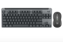 罗技（Logitech）MK855蓝牙键鼠套装 游戏办公键盘鼠标套装 无线键鼠套装 便携黑色（K855键盘+M750鼠标） 实拍图