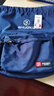 勋狸粑大容量男女旅行运动双肩包折叠健身包训练背包束口袋抽绳包篮球包 深蓝色 大 实拍图