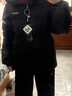 雅鹿三防免洗短款羽绒服女款2025年冬新款连帽蓄热保暖面包服京东自营 实拍图