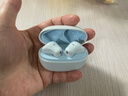 漫步者（EDIFIER）零感豆Air X蓝牙耳机真无线半入耳式音乐游戏运动高音质通话降噪长续航蓝牙6.0低音超短柄2025新款 晴蓝【超短柄+专利设计】 实拍图