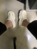 QYCKABY洞洞鞋女夏季2025新款厚底增高户外穿防滑踩屎感沙滩包头凉拖鞋女 米白【奶酪面包】 35-36 标准码（内长230MM） 实拍图